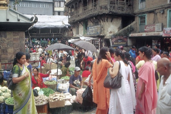 Markt in Kathmandu